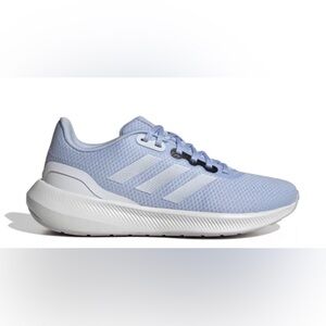 Adidas Women's Run Falcon 3.0 Shoe Size 8.5 Blue And White Cloud Foam Athletic